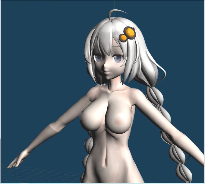 性癖を盛っていきます
とりあえず首筋の改造から... 