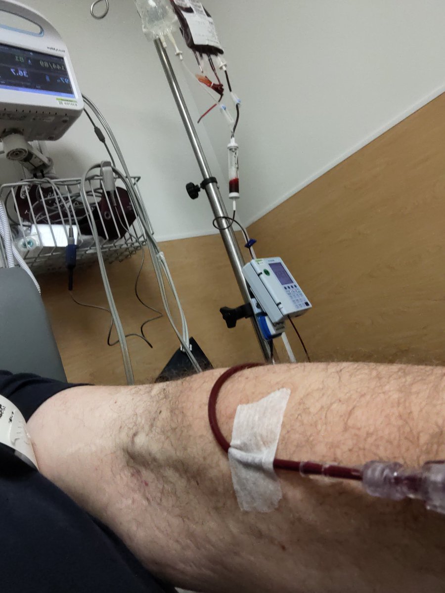 One year ago I got a blood transfusion for my birthday. I can honestly say this year might be my best birthday ever! Happy birthday to me 🎂