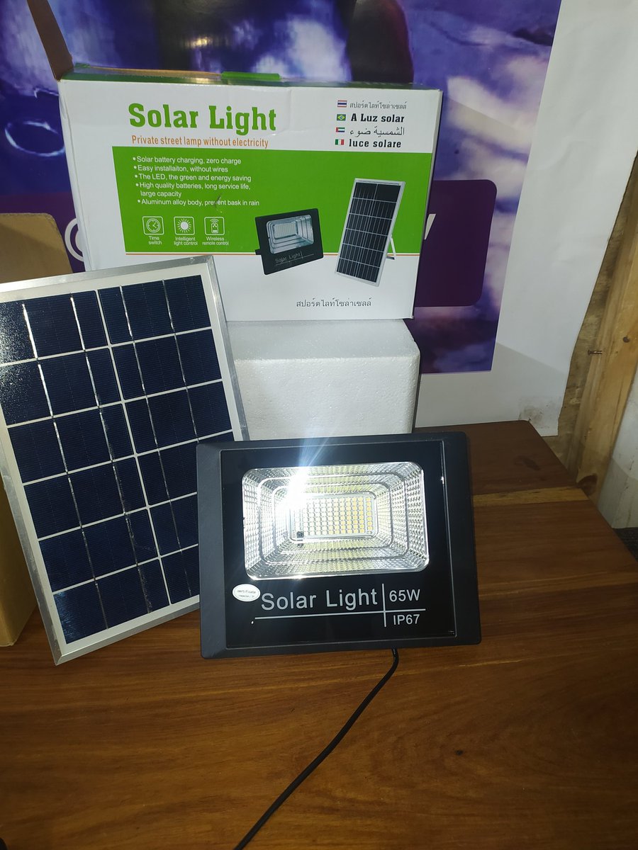 🔥 PROMOTION TIME🔥
Get a complete 3kva and 5kva solar system for a discounted price of $1975 and $2999 respectively. We are also giving away a free 65w solar flood light on any complete solar system purchase. Contact us on 0719225698 <a href="/redmarketsunday/">Red Market Sunday</a> <a href="/iMisred/">MISRED</a> #solarenergy