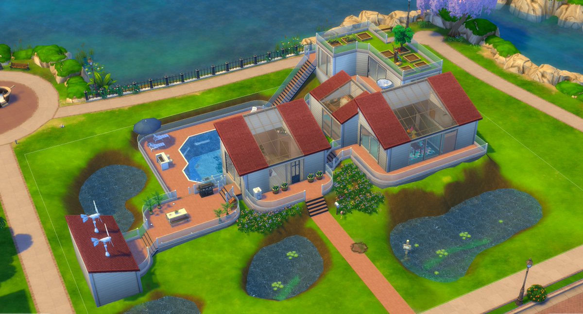 What did you do this weekend? 

I've been recovering from anxiety burnout so I've spent at least 16 hours working on this Sims 4 house build challenge...