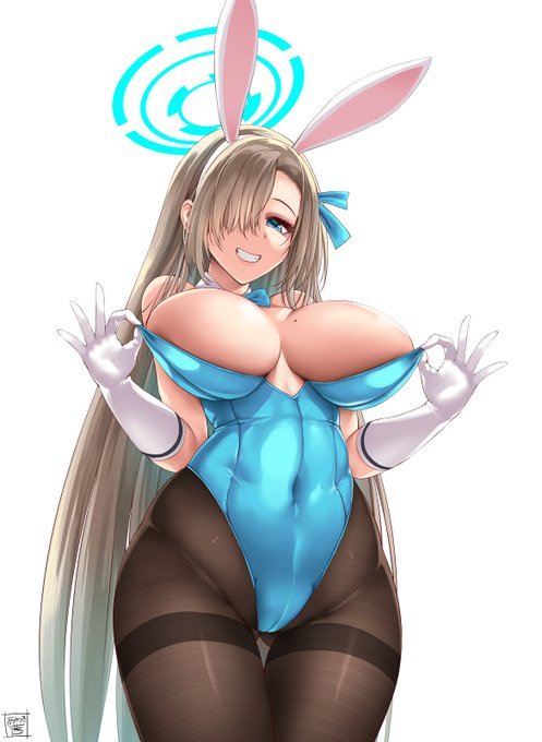 ブルアカからバニーアスナ。 