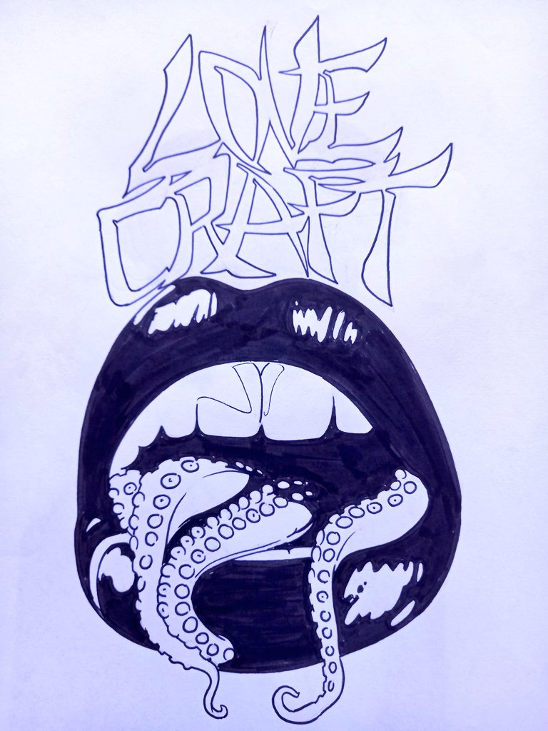 pan_nullo's tweet photo. from my archive #ink on #printpaper #lovecraft https://t.co/aydNCcYyq6
