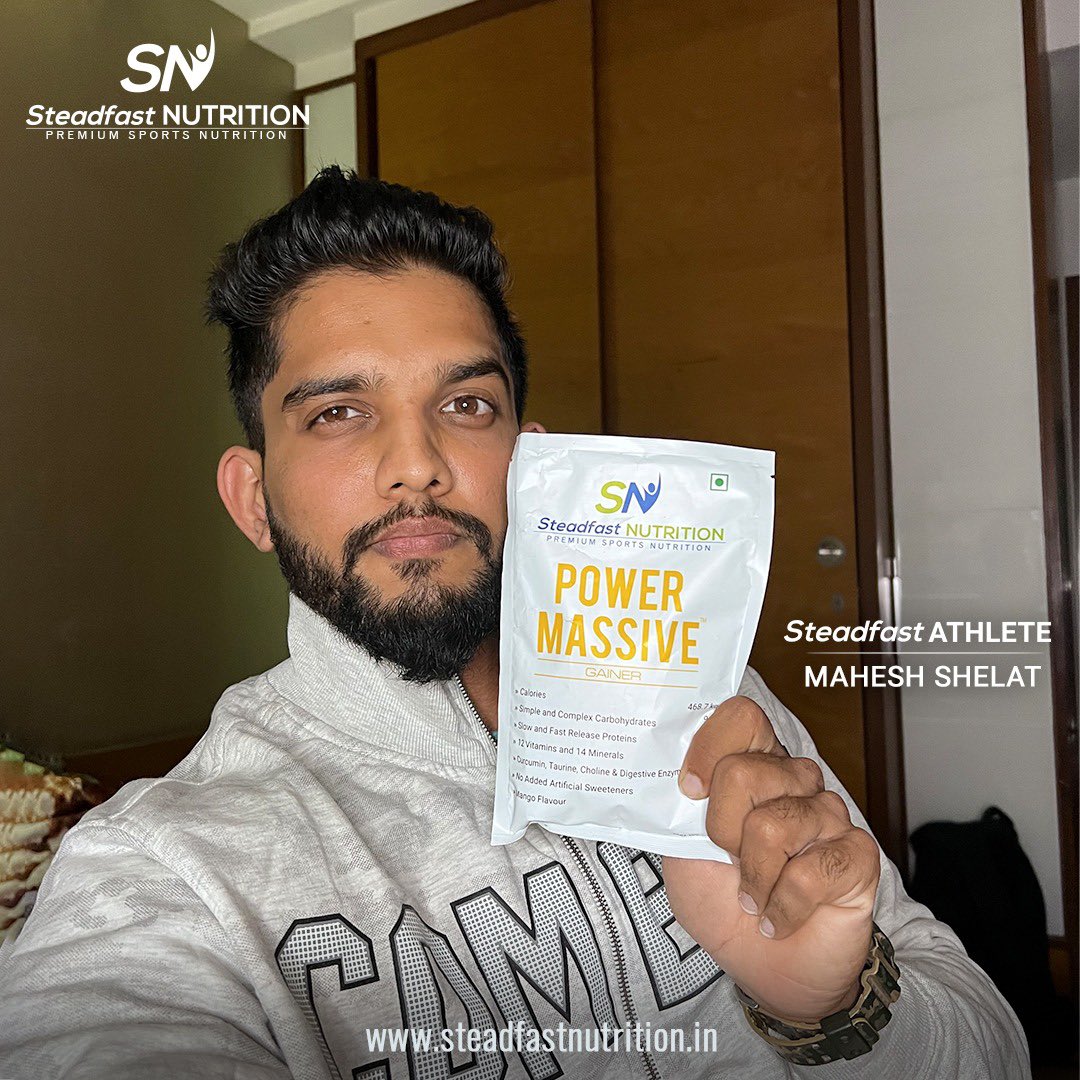 sn_premium's tweet photo. Power Massive: Your mate for massive gains!
#SteadfastNutrition #PremiumSportsNutrition #PowerMassive #MassGainer #MuscleGain #UncompromisedNutrition https://t.co/CoBQxA0xbu