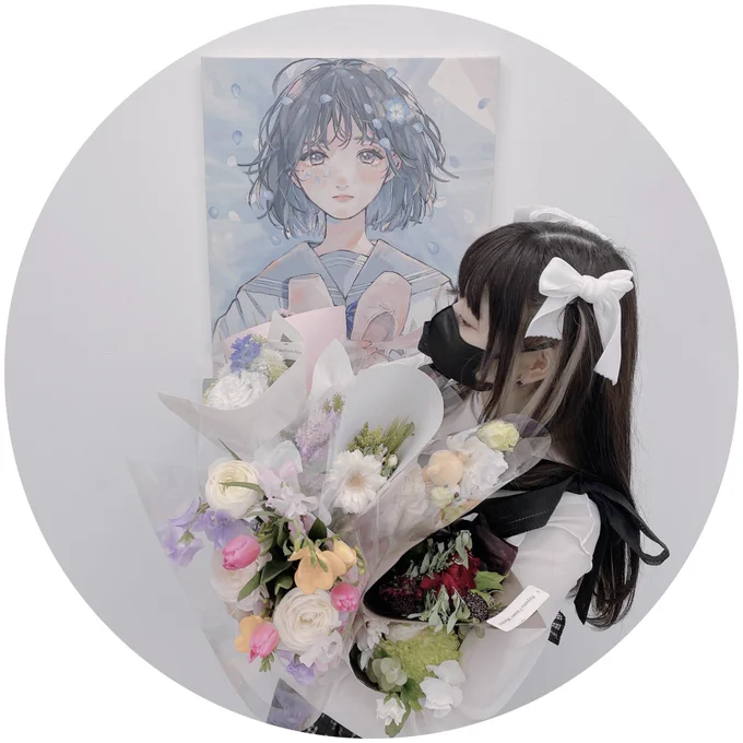 個展『追悼』無事終了しました❕
展示作品もすべてお迎えしていただけました…( ;  ; )
ありがとうございました♡
またどこかでお会いできたら嬉しいです☁️ 