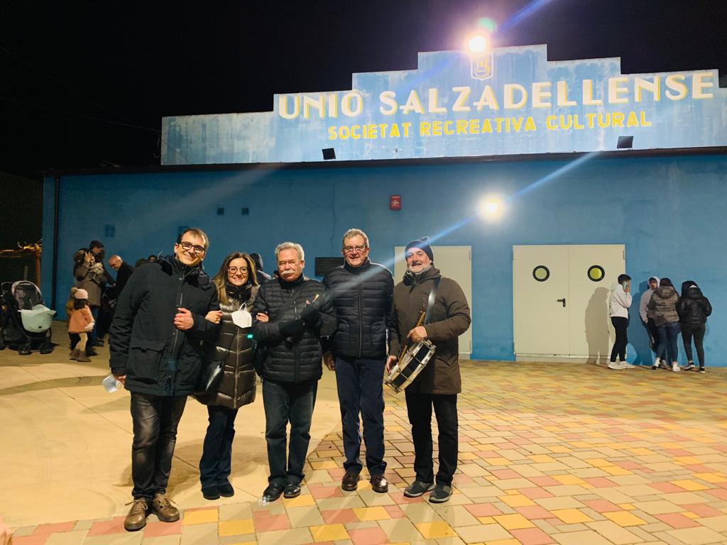 El passat divendres 1 d’Abril la rondalla del Grup Ramell va estar en la localitat de Salzadella cantant les Albaes que es van celebrar amb motiu de les Festes de Sant Blai.