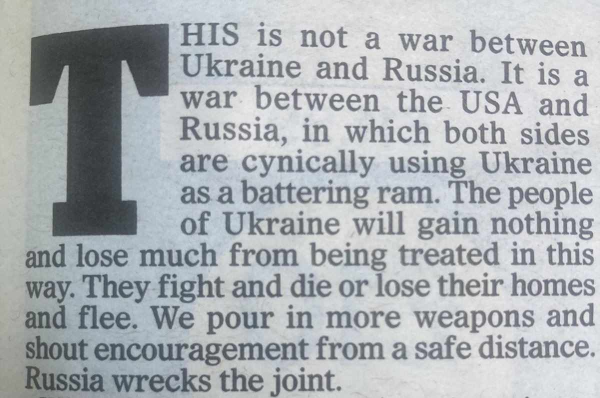 ClarkeMicah's tweet image. My Mail on Sunday column today: