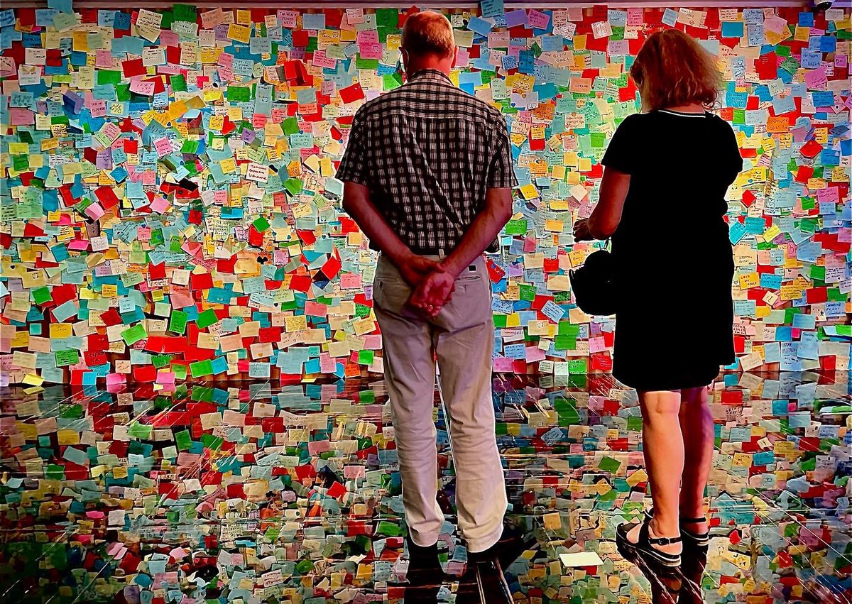 in10000hands's tweet photo. Ukraine Pavilion @expo2020dubai was an emotional journey in the human condition #peace https://t.co/cR6g8iEDgR