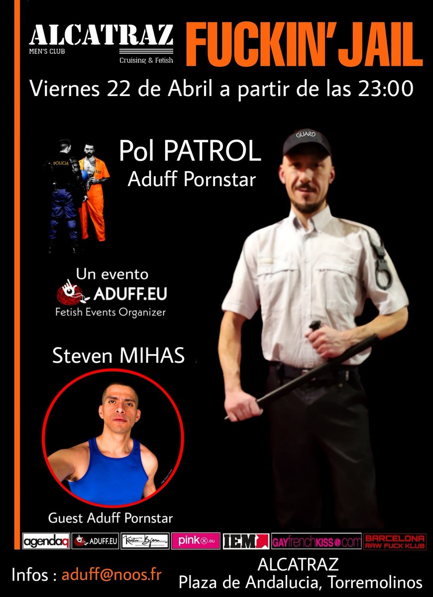 MICHELMEKA1's tweet photo. 👍👍👍 Ça arrive à grands pas...
Deux super soirées très chaudes organisées par #ADUFF avec @BazIndigo
(Kristenbjorn Pornstar)
Rendez-vous à Torremolinos 🤪🐷
@ADUFF_NET
@AgendaQ
@PinkTVFR
@rawfuckklub
@GayBcnPorno https://t.co/eJWbxBSta6