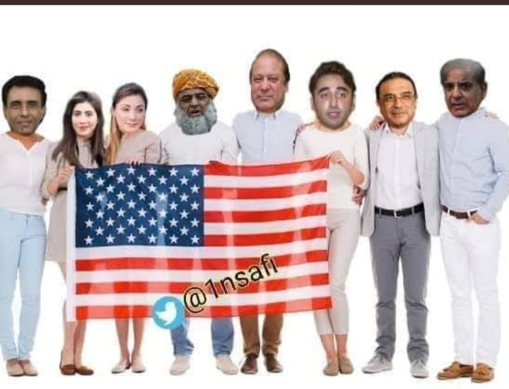 <a href="/ImranRiazKhan/">Imran Riaz Khan</a> یہ منحوس لوگ پارلیمنٹ میں حلف اٹھاتے ہیں ملک سے وفا کا اور وفاداری اپنے بیرونی آقاؤں سے نبھاتے ہیں تف ہو انکی غلامی پر