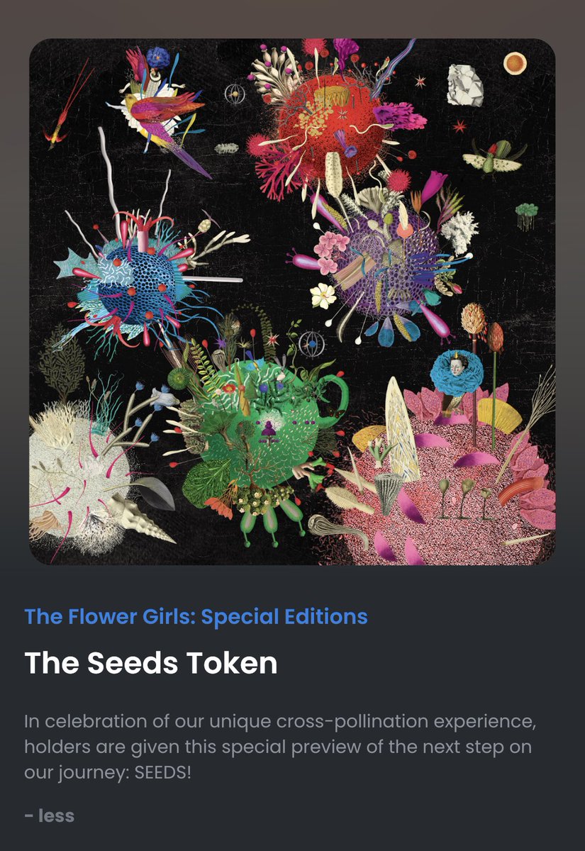 Gooq_ETH's tweet photo. Thanks for the lovely #Airdrop @FlowerGirlsNFT 😍 Always love the artworks https://t.co/jpglHHNX3c