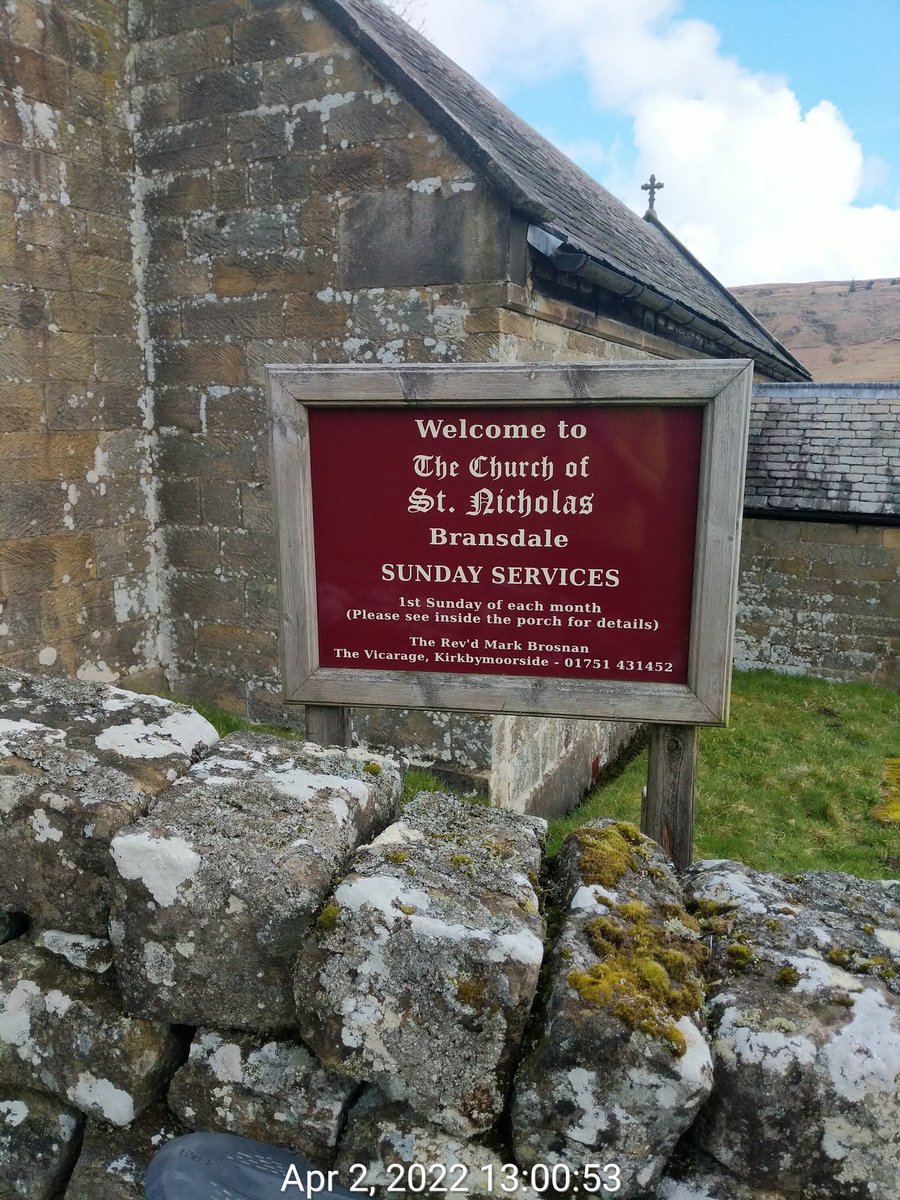 plantsandghosts's tweet photo. CP4: St. Nicholas Church (Bransdale) @theracingcoll #transengland22 https://t.co/0vY2lPPAbO