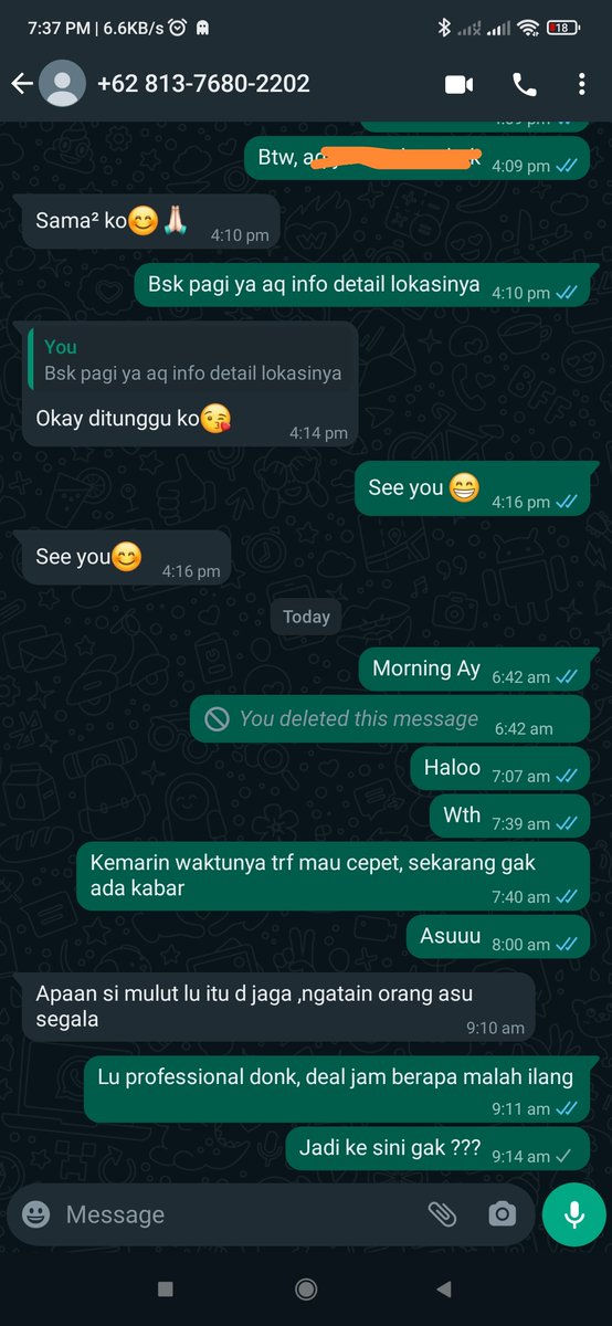 Rockalter88's tweet photo. PENIPUAN OPEN BO @Aya_4vaiL !!! 
HOBINYA JILAT ANUS !!! 💩💩💩
#singlehappy #AvailBali #Tenglang
#angelbali
#openbobali 
#AvailBali 
#bobali https://t.co/2EsVzm8tti