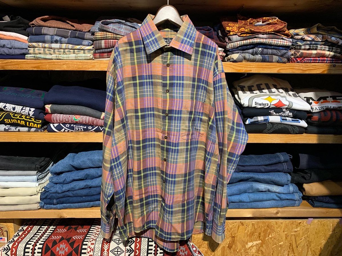 outsidekawasaki's tweet photo. USED GITMAN BROS
Check Shirts
Made In USA 🇺🇸
Size XL
Price ¥5280 Taxin

Made In USA 🇺🇸に
こだわるシャツブランド👔
綺麗なチェック柄に
肌触りの良い生地！
サイズ合う方是非👍

#川崎 #古着 #ユニセックス #アメカジ #gitmanbros #ギットマンブロス #madeinusa #アメリカ製 #チェックシャツ https://t.co/hmZLc8dQUo