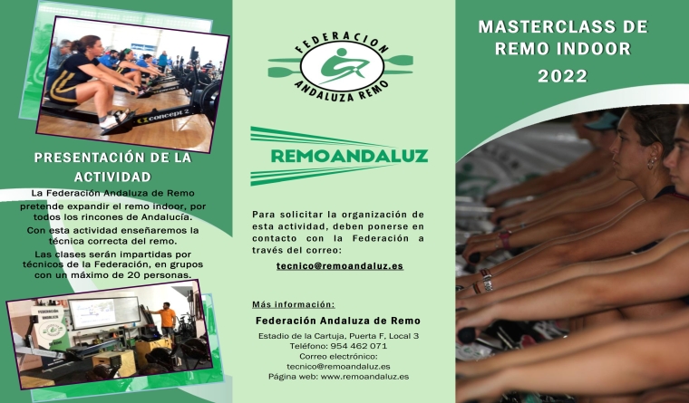 remoandaluz's tweet photo. 🚣🏻‍♂️💪🏻 Este fin de semana tocaba Masterclass de remo indoor en @CFChiclana 

Si quieres ser el próximo, infórmate 👇🏻👇🏻
https://t.co/pWnT9nfW8k https://t.co/GCWUxxf7Jz