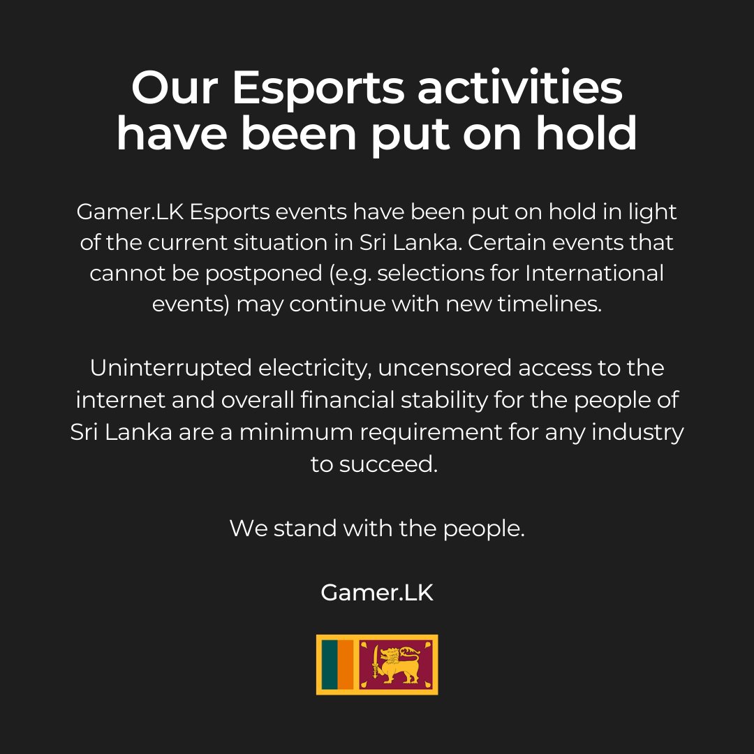 Gamer.LK tweet media