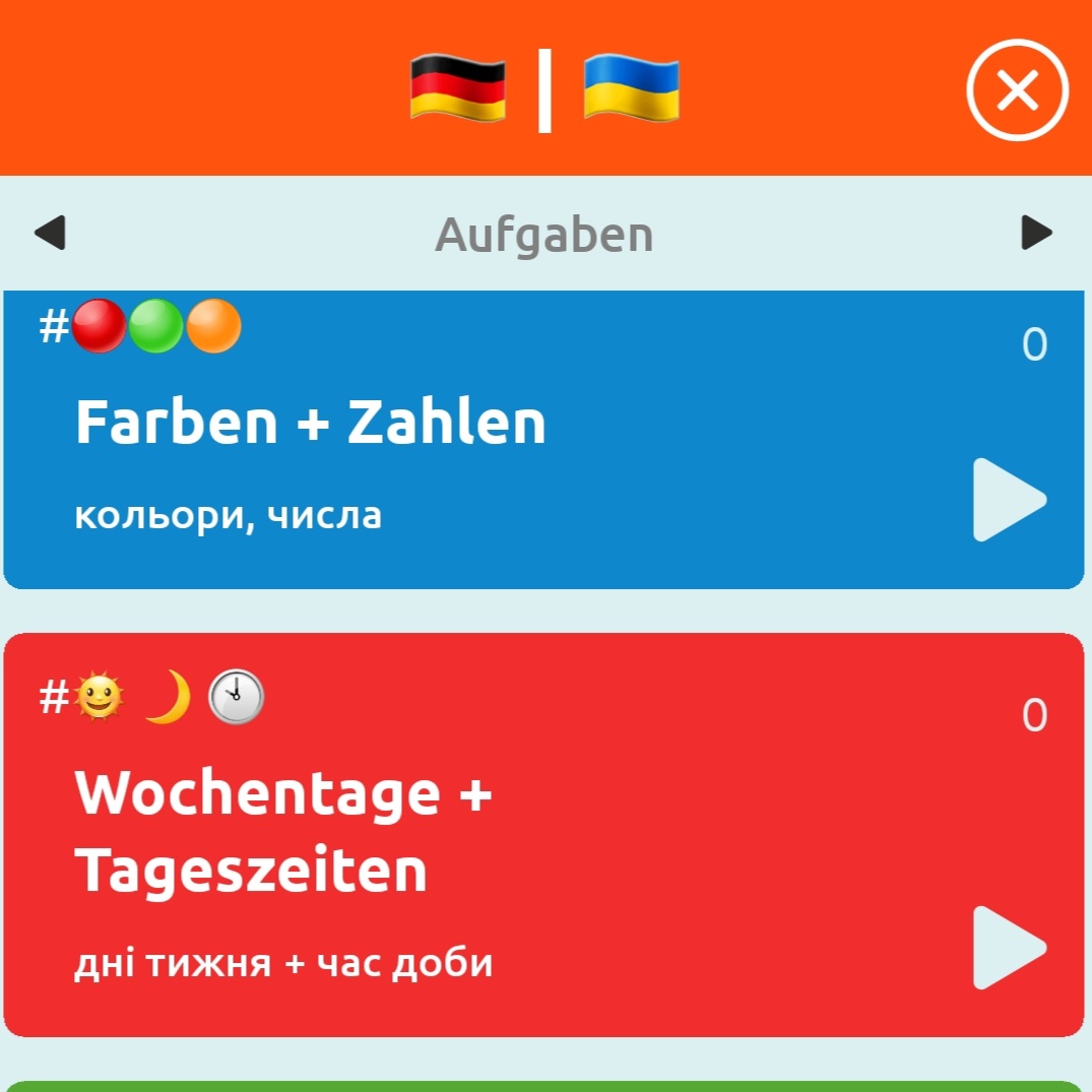 Erst Schnellkurs Ukrainisch @hh_vhs bei Anton Sadovskyy gemacht - super Grundlage in zweimal 3 Stunden via Zoom. Nun zum Vokabeltrainer bei #Digiclass-App digiclass-lab.de/dc_vokabeltrai…. Danke für die App <a href="/AnkeMLeitzgen/">Anke M. Leitzgen</a>! Danke für den Tipp <a href="/kulturtussi/">Anke von Heyl</a>!