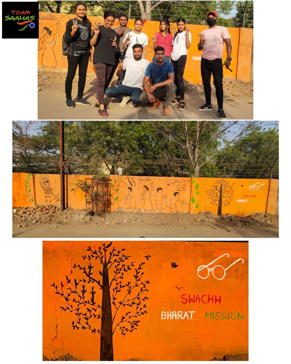 teamsaahs's tweet photo. (TASK NO: 70)...
Beautification at ward no: 09, near CMPDI road morwa, Singrauli.
#teamSAAHAS
#MyCityMyResponsibility
#Beautification
#teamworkdreamwork
#MyCleanMP
#SwachhBharat
#CleanAndGreenSingrauli
@SingrauliSwachh @SwachSurvekshan @CollectorSGL @CommissionerUAD @urbansbm https://t.co/g0XpWQFe52