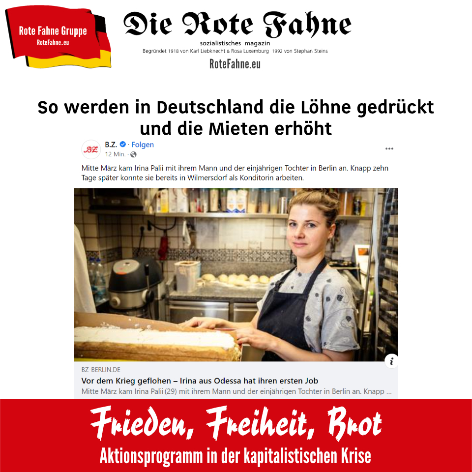 So werden in Deutschland die Löhne gedrückt und die Mieten erhöht