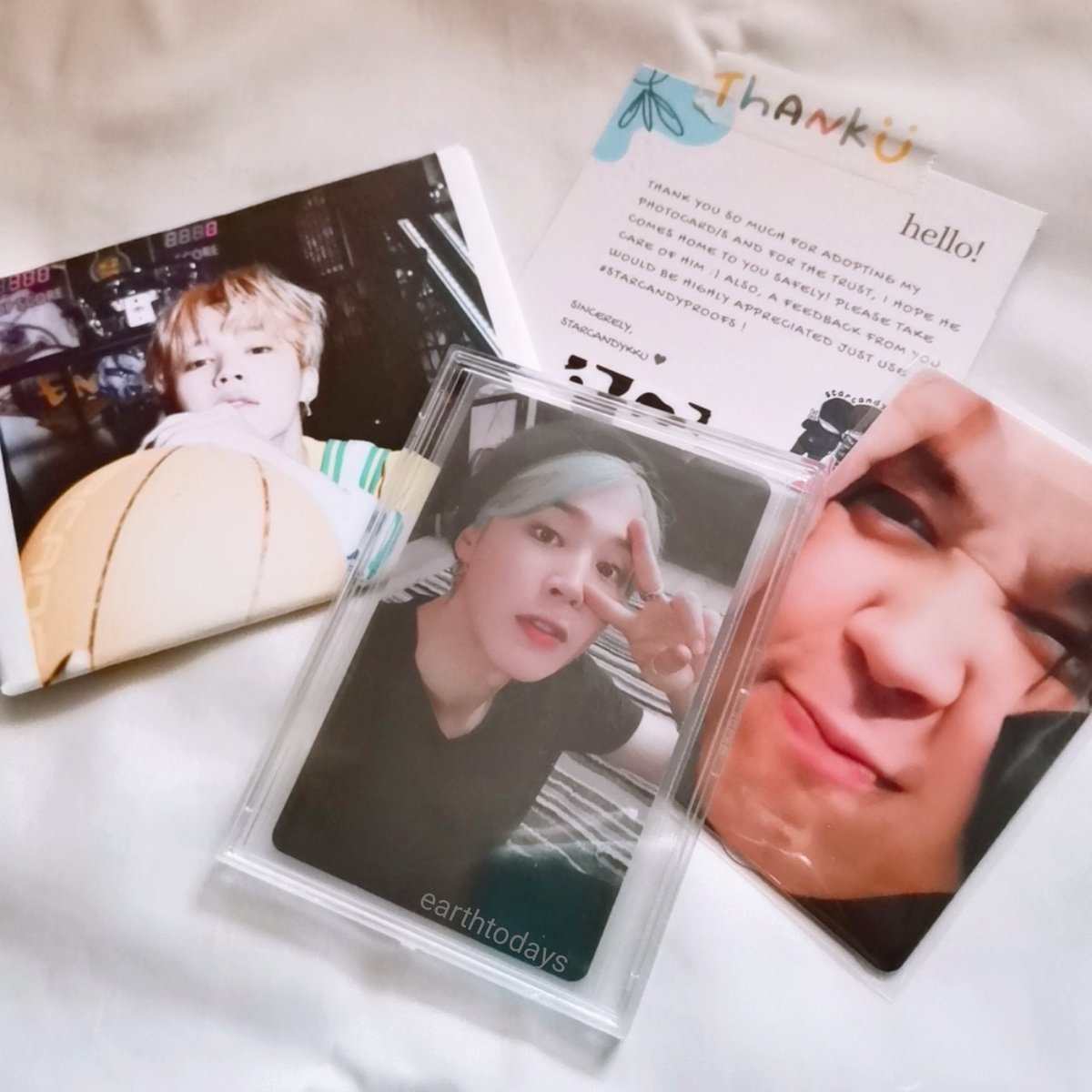 earthtodays's tweet photo. ✩ LY EU Jimin ✩
Mint Mimi is finally home!!! 😭🤍 Thank you @starcandykku for letting me adopt jiminie 🥺🙏 Appreciate the updates, transparency, and the packaging too!! Happy I got this from you huhu will take care of him so much!! 💜
#starcandyproofs
#earthtodays_collects https://t.co/r3m8lBC1Dy