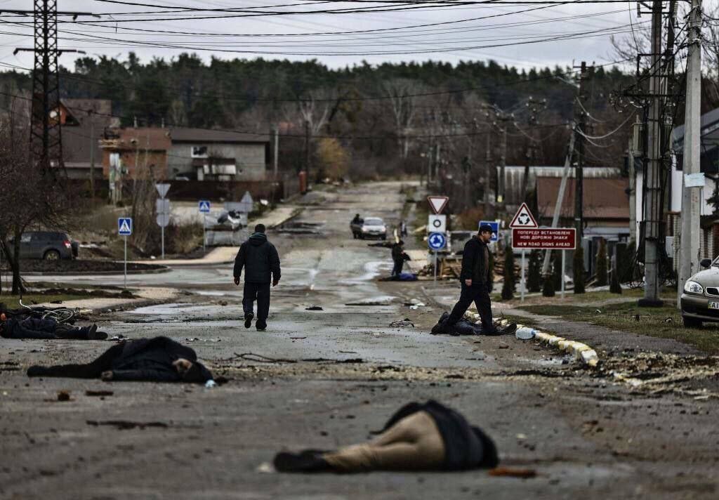 radel_art's tweet photo. The world must stope the genocide of Ukrainians by Russians!  #Bucha

@jensstoltenberg
@_miniszterelnok
 @OlafScholz
 @POTUS
@NATO
@Bundeskanzler
@EmmanuelMacron
@hrw
 @sanchezcastejon
 @markrutte
 @antoniocostapm
 @AndrzejDuda
 @investigate_eu
 @vonderleyen
@BalazsOrban_HU https://t.co/xDzKoPifyU