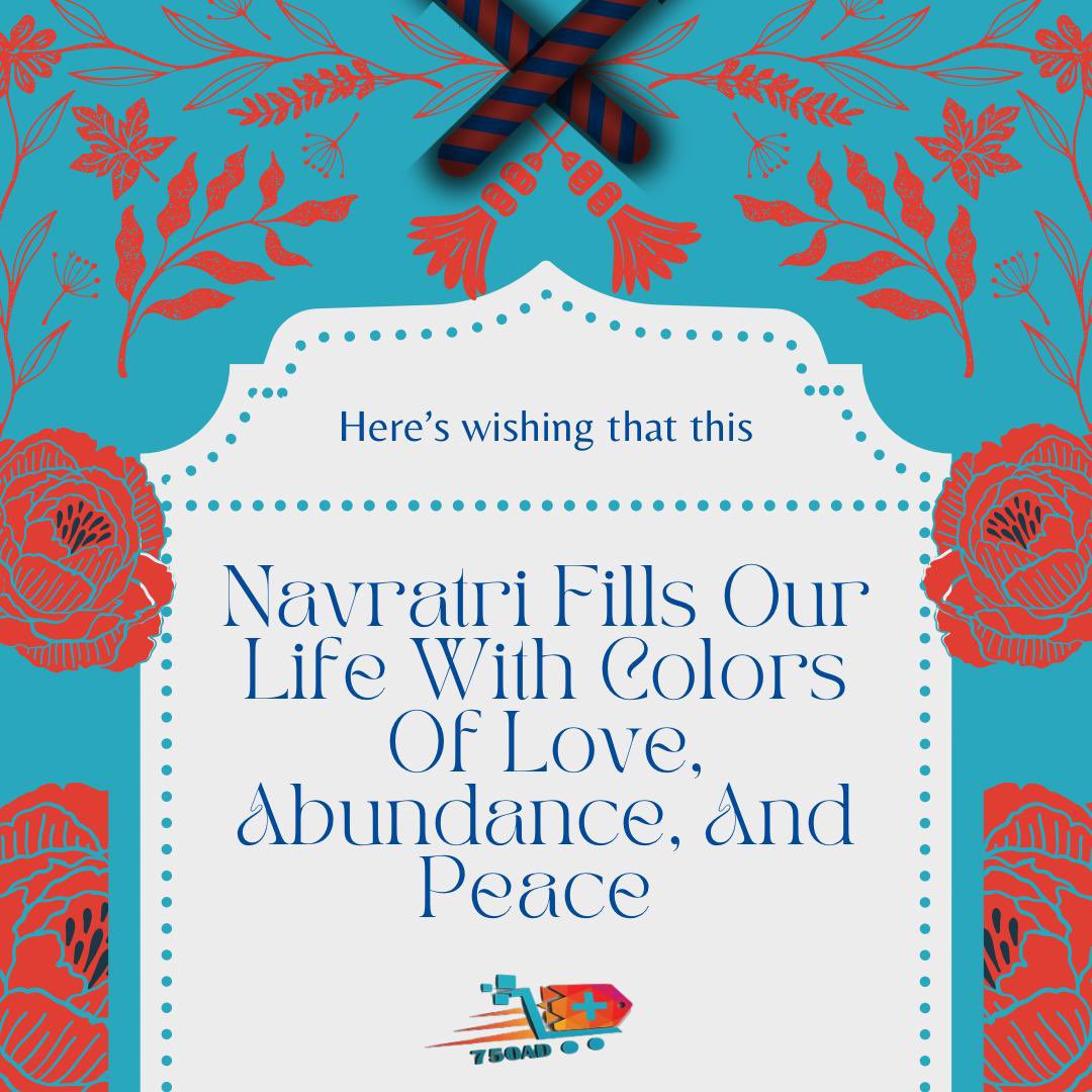 750adH's tweet photo. “May you find happiness, health and prosperity in this coming year. Wishing you a blessed and Happy Navratri.” #NavratriAndGudiPadwaSpecial #हिंदू_नववर्ष #HappyNavratri #navratrispecial #Navreh #navratri2022 https://t.co/w1RT7rRAom