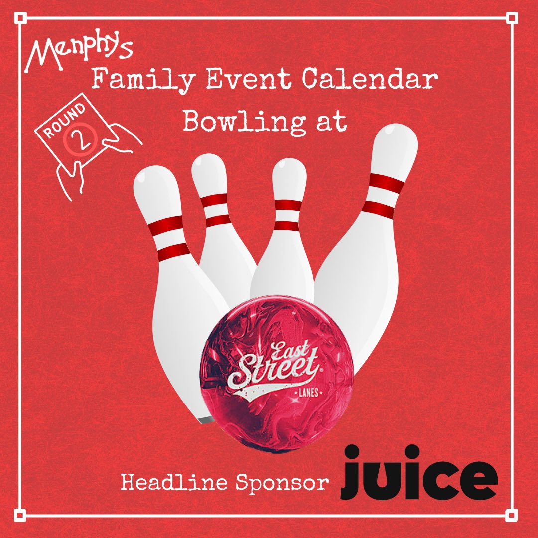 MenphysUK's tweet photo. We hope the 25 families attending round 2 of our families events calendar @EastStreetLanes bowling have a fantastic time!.
Thank you again to headline sponsor @thatsjuice.
#Charity #Family #SensoryBowling #FundingFun https://t.co/8AUUQUxDpF