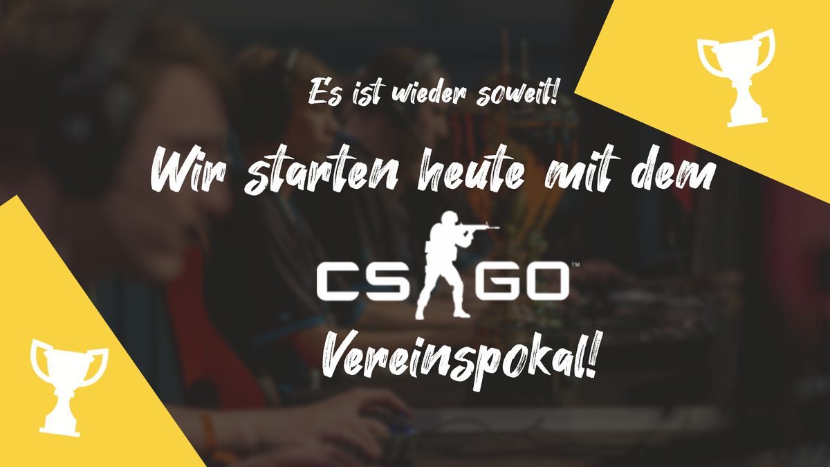 👉Wir sind wieder am Start!👈

📅Heute,
⏰18 uhr eröffnen 
<a href="/TSVBurgdorf_SSF/">TSV Burgdorf E-Sport</a> 🆚 <a href="/engines_stgt/">Engines Stuttgart e.V.</a> 
den Stream für den #CSGO Vereinspokal  auf 
🖥️twitch.tv/vereinspokal 

Schaltet ein! 

#ESBD #ESBDVPCSGO #Vereinspokal