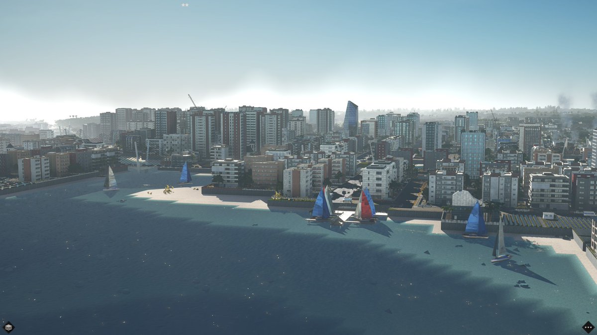 chanbiba_games's tweet photo. 徐々に町らしくなってきた
でもまだまだ高層ビルの立ち並ぶ大都市には遠い
#CitystateII https://t.co/brk0z7SosV