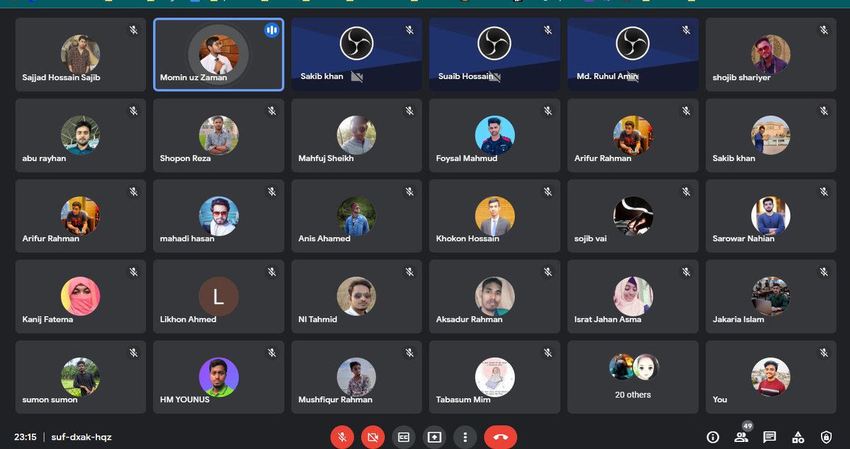 ShadinShaif's tweet photo. Alhamdulillah, Successfully Complete our Biggest Collaboration meetup.
#webdeveloper #CMBD https://t.co/AZ8Zbte8gY