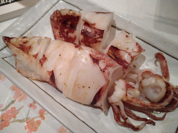 小イカの炙り焼き大好き♪ 