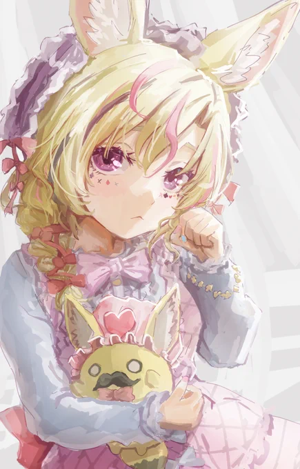 ロリータファッションの座長を描こうと思いました。ファッションというかロリポルカちゃんになっているのは初期段階で発覚していましたが、特に問題ないと現場で判断し作業を続けました。報告は以上です。#絵まる 