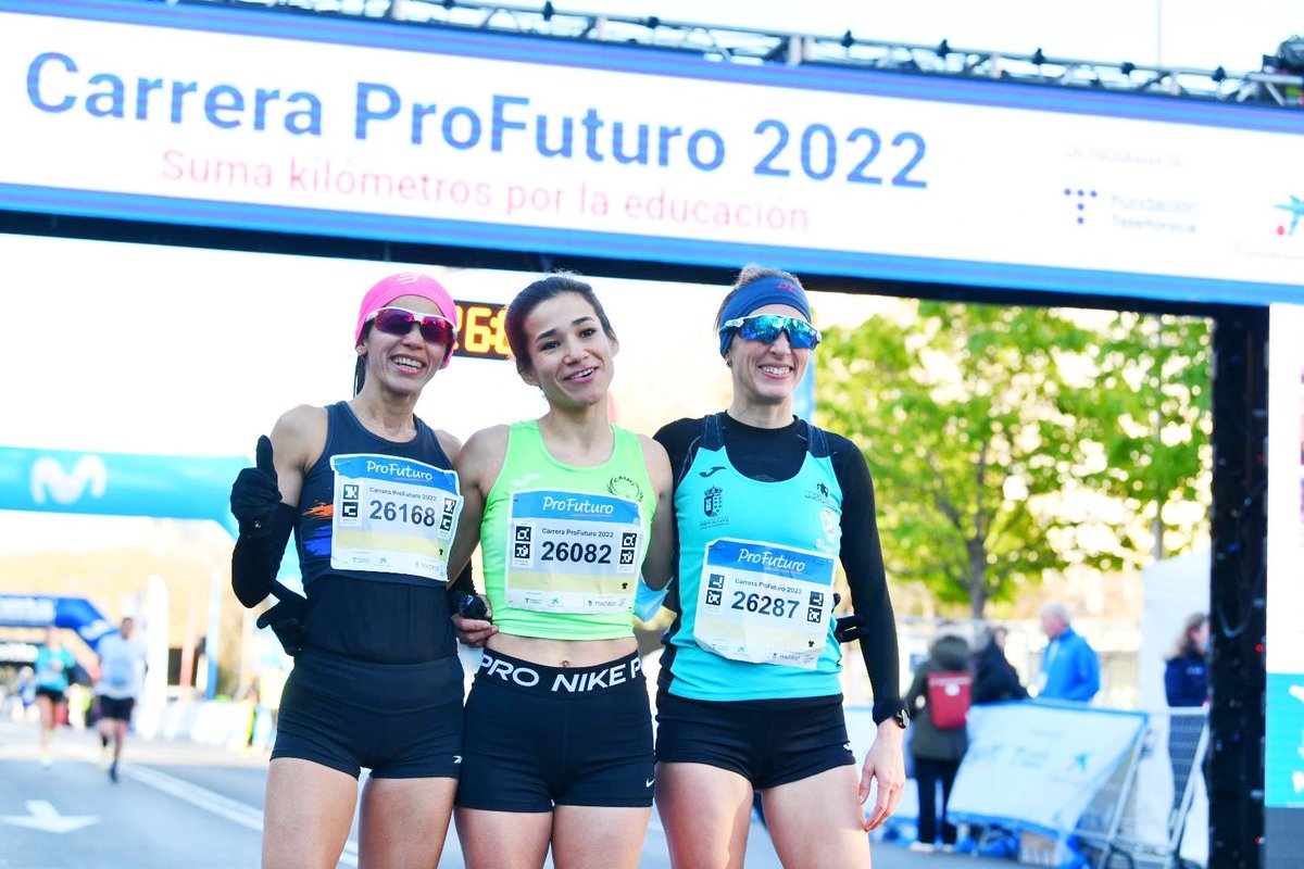 ProFuturo_'s tweet photo. Gracias a todos los participantes que se unieron hoy en un día tan especial para nuestro programa educativo.
 
La #CarreraProFuturo no hubiera sido posible sin cada uno de vosotros. ¡Nos vemos pronto!❤️
 
@fundacionTef @FundlaCaixa @mediodemadrid
#EducarTransforma #SomosProFuturo https://t.co/ScpLXs0Ydy