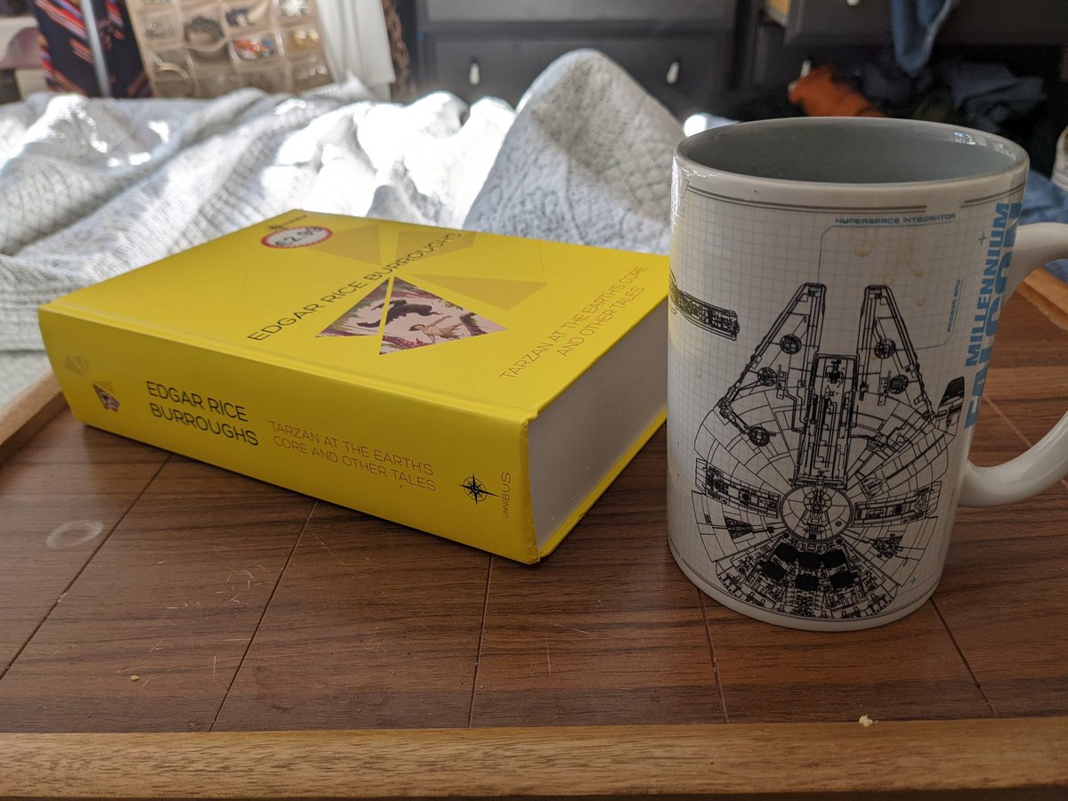 EricFlavin's tweet image. Sunday mornings, #sciencefiction edition.  #adventure