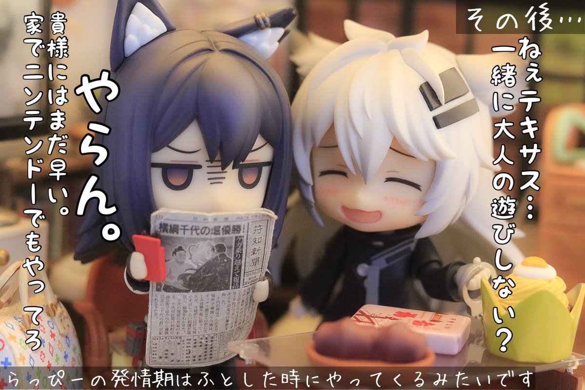らっぴーの発情期 #ねんどろいど #アークナイツ #明日方舟