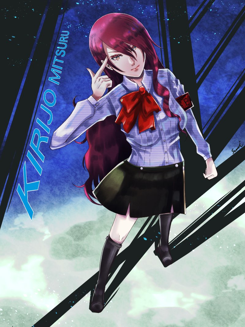 ペルソナ3の推し桐条美鶴 #P3 #Persona3 #illustration