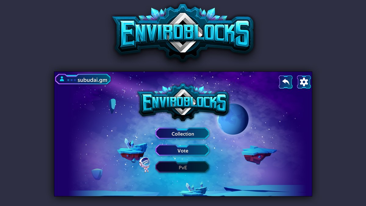Subudai's tweet image. .@enviroblocks has launched a new website, and it is looking good!

Website:
enviroblocks.io

They also launched a Discord now! 👍
Check it out:
discord.gg/xqjyhvadk5

~~~~
#NFTGaming #NFTs #Game