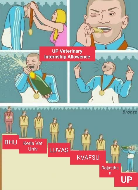 बंद करो यह अत्याचार, बच्चे मांगे अपना अधिकार।
#Increase_UP_vets_stipend

<a href="/ChiefSecyUP/">S.P. Goyal, Chief Secretary, GoUP</a>
<a href="/UPGovt/">Government of UP</a> <a href="/myogiadityanath/">Yogi Adityanath</a>
<a href="/dharampalbjpmla/">Dharampal Singh</a> <a href="/drsanjeevbalyan/">Dr. Sanjeev Balyan</a> <a href="/PMOIndia/">PMO India</a>