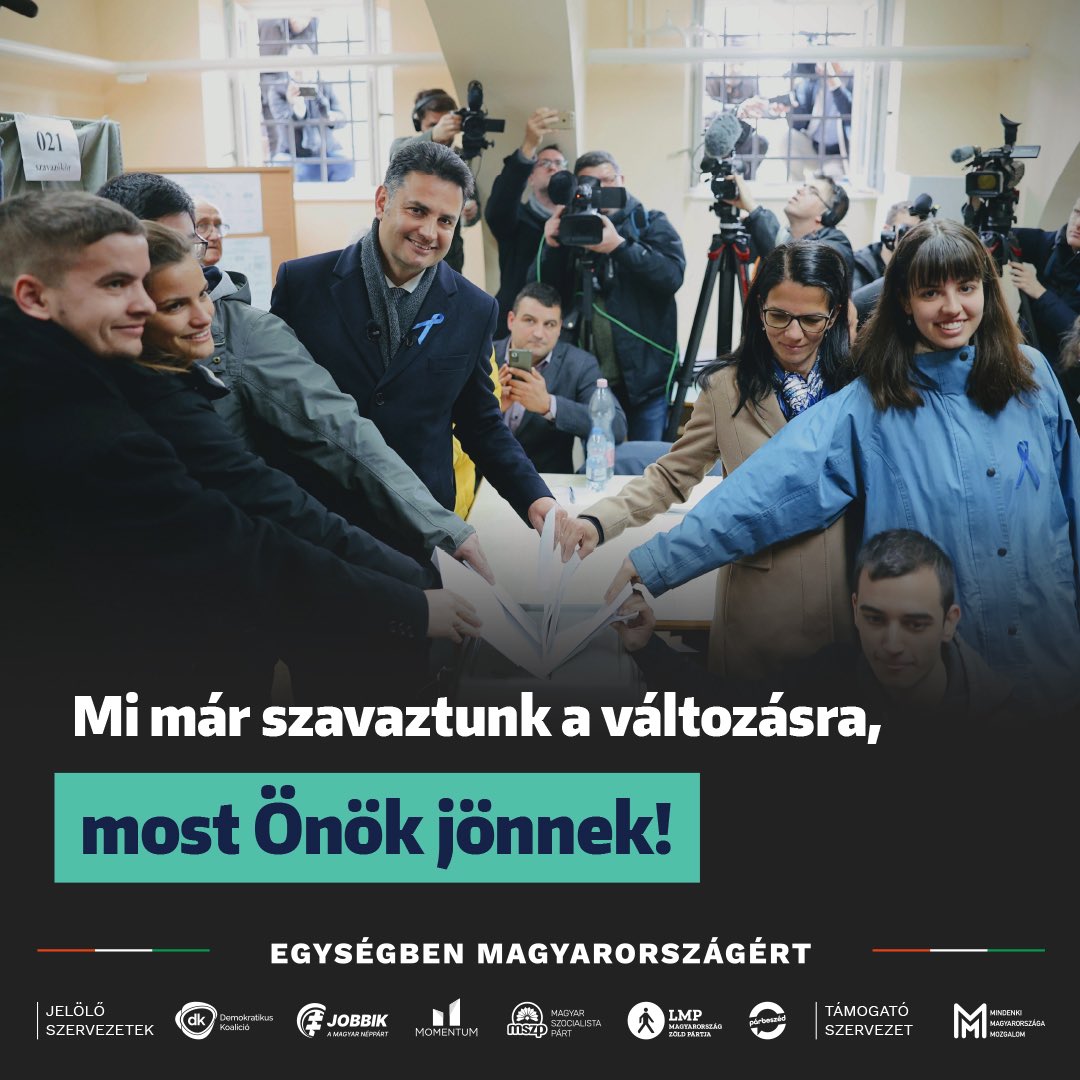 markizaypeter's tweet photo. Minden szavazat számít. https://t.co/HjJFfnfS3M