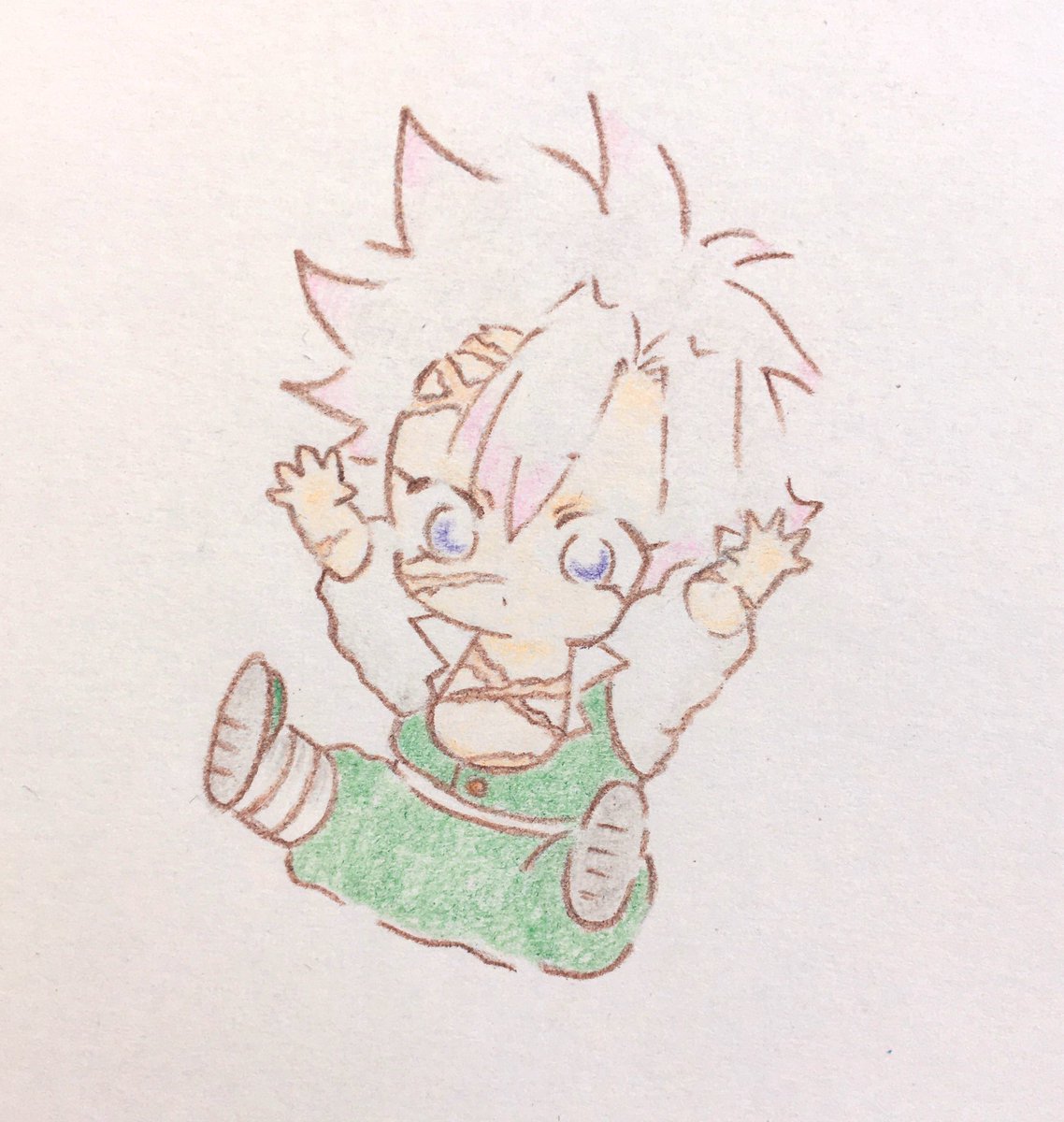 zcmuseum7's tweet photo. 謎ポーズ🍃 https://t.co/jS93iit0t0