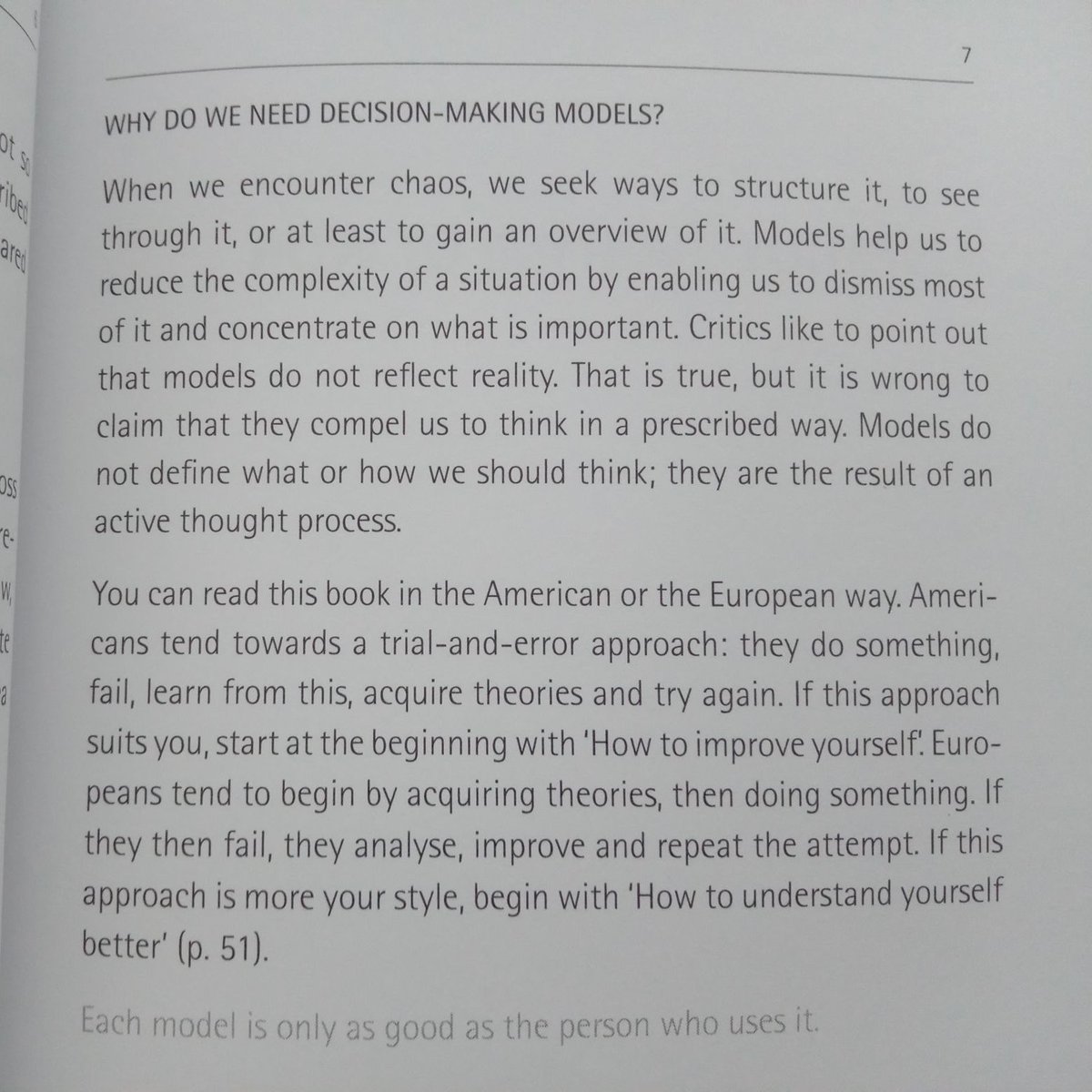 MirelaPriftix's tweet image. Sunday&apos;s reading...📖

Should I read it in the American or European way? 🤔 This book requires a decision before you start reading it!

#decisionmaking #decisionmakingmodels #strategicthinking