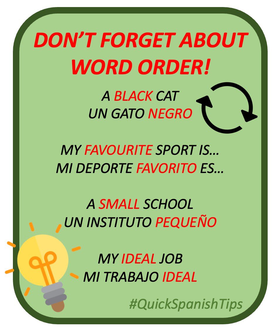 misterjgarcia's tweet photo. I've made a bunch of e-cards with tips for Y11, I'll be uploading one a day during the holidays on their Teams app. Desperate times... creative measures #quickSpanishTips https://t.co/Y72m1Iazwy