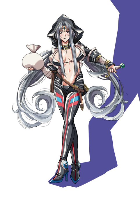 skeb依頼にてクライアント様のオリジナルのセクシーな盗賊キャラ(22歳)をたわし先生風に描かせていただきました。

たわし先生風のセクシーキャラということでイ●ステレサっぽく描こうとしたら思ったよりイリス●レサになってしまいました。 