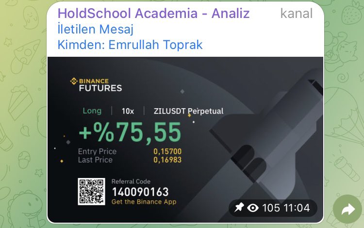 HoldSchool_'s tweet photo. Giriş gelişme sonuç 😎
#btc #zıl #Binance #trading #Crypto 

Ücretsiz Telegram kanalımıza katılmak için 👇
https://t.co/8xaiswQGUt https://t.co/L2rDnyojZd