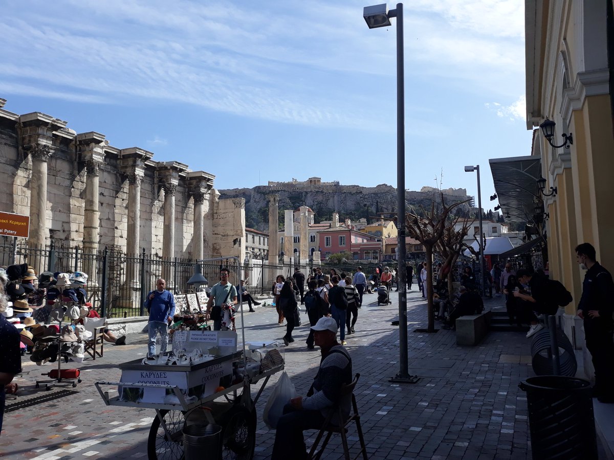 rena_tsgr's tweet photo. Have a nice Sunday! #athens #Athens #athensview #coffeewithaview #walkinginathens #greatview #acropolisofathens https://t.co/rwcOZyzkGp