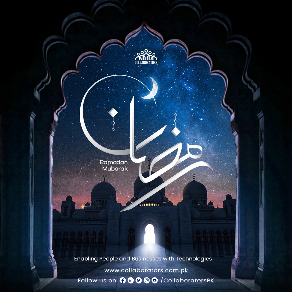 CollaboratorsPK's tweet photo. COLLABORATORS wishes you and your loved ones a very blessed month of #Ramadan. May this holy month bring you an abundance of peace, joy, good health, prosperity and countless blessings!
#RamadanMubarak  🌙
#Collaborators #CollaboratorsPK https://t.co/Lu6rieRz1b