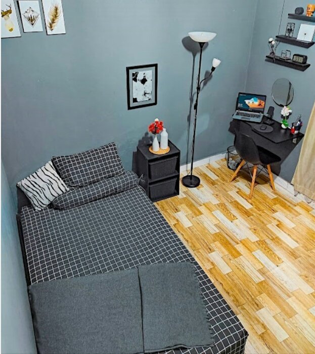 Inspirasi room decor kamar cowo sederhana. 
Untuk pembelian barangnya silakan liat tread dibawah ya!!
