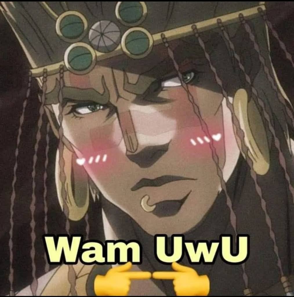 ya_boy_enzo's tweet photo. Started watching #JJBA with my brother. He sends me this after we finish part two. Fucking cursed #jojos #wamuu #pillarmen #battletendancy https://t.co/s5AiNBIWIj
