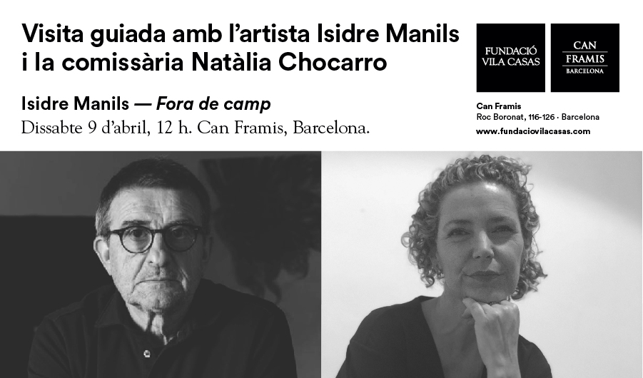 vilacasas's tweet photo. 💥#ActivitatsFVC!
🎨El dissabte 9 d’abril, visita l'exposició #Foradecamp amb l’artista #IsidreManils i la comissària de l’exposició @NataliaChocarro.
📅09/04 | 12 h | #MuseuCanFramis
👉Inscripcions: https://t.co/jEYYZ4KBGs https://t.co/2NsLGbrcd5