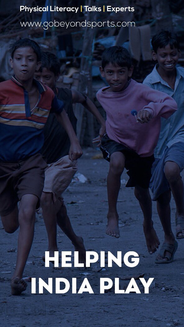 go_beyondsports's tweet photo. It is a very small and simple dream for us, to see INDIA and Indians play. 
Not only as elite sports players but as people, as a culture and as a choice. We at go beyond sportss can add value to #sports via #physicalliteracy #sportstalk #sportsexperts https://t.co/rT8A8R4UkX