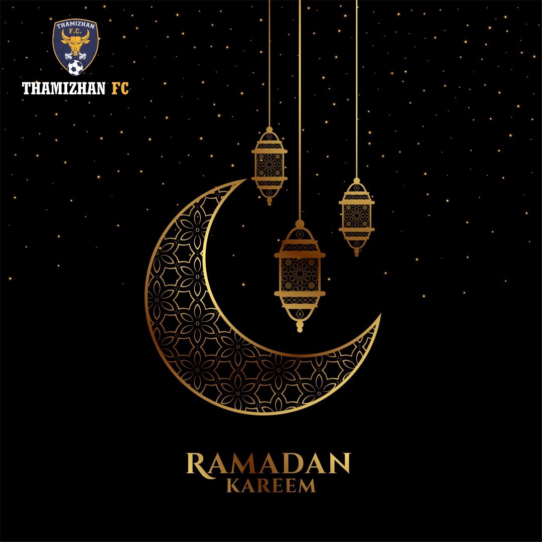 thamizhan_fc's tweet photo. 🌙Ramadan Kareem to all TFC  FAMILY MEMBERS ,FANS,PARTNERS ⚽️ https://t.co/09I6kq0mY1